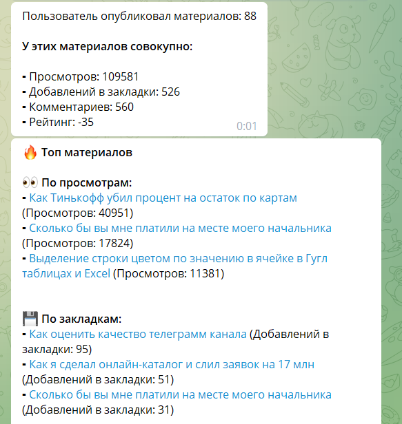 Как посмотреть статистику профиля на vc.ru