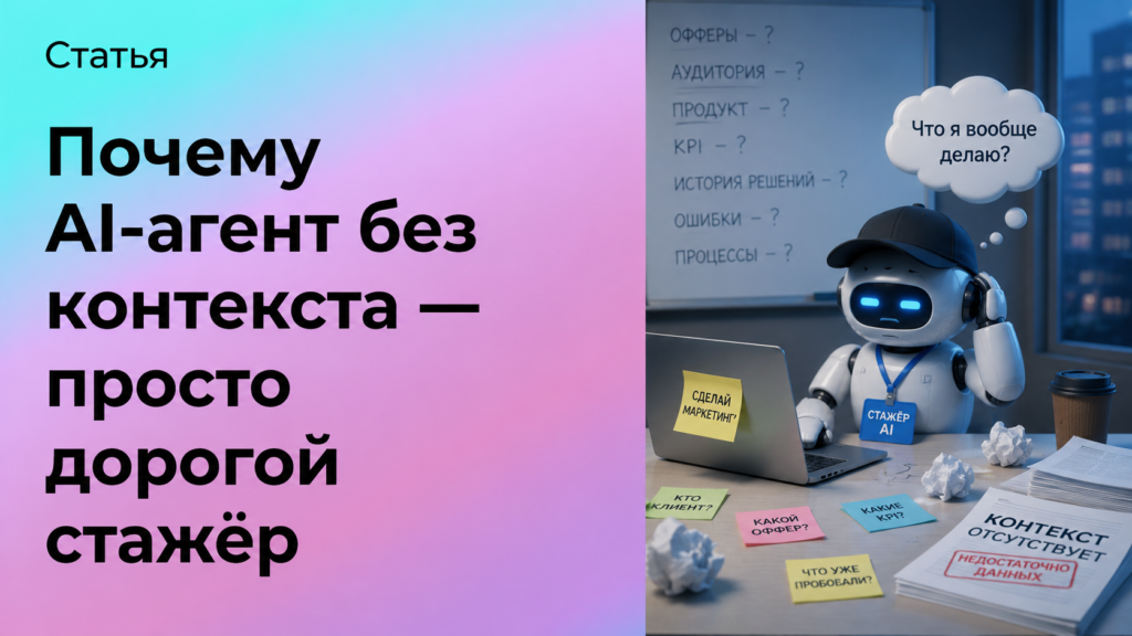 Почему большинство AI-агентов ломаются через 2 недели