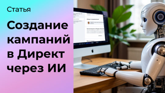 Создание рекламных кампаний в Яндекс Директ через ИИ