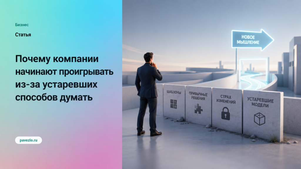 ## Главный актив в эпоху AI — способность быстро переучиваться ### Почему накопленный опыт больше не гарантирует преимущество Долгое время профессиональная ценность человека строилась по понятной модели: получить знания, накопить опыт, стать экспертом и использовать эту экспертизу как конкурентное преимущество. Чем глубже специализация и больше практики, тем устойчивее положение на рынке. Компании развивались по схожему принципу. Они выстраивали процессы, закрепляли успешные практики и превращали рабочие решения в стандарты. Стабильность считалась признаком зрелости бизнеса, а накопленный опыт — одним из ключевых активов. Такой подход вполне оправдывал себя. Когда рынок менялся постепенно, знания и навыки сохраняли ценность годами, а иногда и десятилетиями. Однако сегодня ситуация выглядит иначе. ### Почему знания перестают быть главным преимуществом Искусственный интеллект не просто меняет инструменты работы. Он ускоряет изменения практически во всех сферах бизнеса. Новые технологии появляются постоянно. Поведение клиентов становится менее предсказуемым. Каналы, которые ещё недавно обеспечивали стабильный результат, начинают терять эффективность. Возникают новые подходы к управлению, маркетингу, аналитике и взаимодействию с клиентами. На этом фоне возникает интересный парадокс: накопленные знания всё чаще перестают быть главным источником преимущества. Гораздо большую ценность приобретает способность быстро осваивать новое и отказываться от того, что больше не работает. ### Когда опыт начинает ограничивать Опыт остаётся важным ресурсом. Он помогает замечать закономерности, быстрее оценивать ситуацию и избегать типичных ошибок. Но у опыта есть и обратная сторона. Чем дольше человек или компания успешно используют определённый подход, тем сильнее возникает желание сохранить его любой ценой. Именно поэтому фраза «мы всегда так делали» постепенно превращается в один из самых опасных сигналов для бизнеса. Проблема не в самом опыте. Проблема возникает тогда, когда прошлые успехи начинают восприниматься как гарантия будущих результатов. Мир меняется слишком быстро, чтобы полагаться исключительно на проверенные схемы. ### Как меняются требования к управлению Особенно заметно это в управленческой практике. Многие руководители продолжают действовать так, словно главная проблема бизнеса — нехватка информации. В ответ появляются дополнительные отчёты, новые уровни согласований и усиленный контроль. Однако сегодня ограничения находятся в другом месте. Информации стало больше, чем когда-либо прежде. Данные доступны практически мгновенно. Проблема заключается уже не в их поиске, а в способности быстро переосмысливать ситуацию и корректировать решения. Чем быстрее меняется среда, тем важнее становится гибкость мышления. ### Почему адаптивные компании начинают выигрывать С похожей ситуацией сталкиваются и организации. Компания может обладать известным брендом, сильным продуктом, большой клиентской базой и серьёзными ресурсами. Но этого уже недостаточно для долгосрочного лидерства. История бизнеса многократно показывала: лидеры рынка редко проигрывают из-за нехватки денег или талантливых сотрудников. Гораздо чаще их подводит убеждённость в том, что старая логика продолжает работать. Пока одни компании защищают привычные модели, другие успевают перестроиться под новые условия и занимают освободившиеся позиции. В результате побеждает не обязательно самый крупный игрок. Побеждает тот, кто быстрее учится. ### Самый опасный риск — ложная уверенность Многие считают, что главная угроза для бизнеса — недостаток знаний. На практике всё чаще оказывается наоборот. Незнание можно восполнить. Информацию можно найти. Навык можно освоить. Гораздо опаснее уверенность в том, что ответы уже известны. Именно поэтому способность регулярно пересматривать собственные убеждения становится одним из важнейших качеств современного руководителя и команды. Полезно периодически задавать себе вопросы: * Что изменилось на рынке за последний год? * Какие наши предположения уже не соответствуют реальности? * Какие процессы существуют только потому, что когда-то были эффективными? * Какие навыки теряют ценность? * Чему необходимо научиться заново? Ответы на эти вопросы часто оказываются важнее, чем поиск новых инструментов. ### Как AI усиливает этот тренд Искусственный интеллект делает знания доступнее. Исследования выполняются быстрее. Аналитика становится проще. Многие задачи, которые раньше требовали значительных ресурсов, теперь решаются за считанные часы. Из-за этого сами знания постепенно перестают быть редкостью. Настоящим дефицитом становится способность вовремя отказаться от устаревших представлений и быстро сформировать новую рабочую картину мира. Компании получают доступ к одним и тем же технологиям. Но используют их по-разному именно потому, что по-разному учатся и адаптируются. ### Вывод В ближайшие годы различия между компаниями и специалистами будут всё чаще определяться не объёмом накопленных знаний, а скоростью обновления этих знаний. Одни продолжат защищать привычные подходы и опираться на прошлый опыт как на главный ориентир. Другие будут регулярно пересматривать свои убеждения, тестировать новые идеи и быстрее адаптироваться к изменениям. Именно у второй группы окажется больше шансов сохранить лидерство. Когда изменения становятся постоянной частью среды, выигрывает уже не обязательно самый опытный. Выигрывает тот, кто способен быстрее переучиваться и превращать новые знания в практические действия.