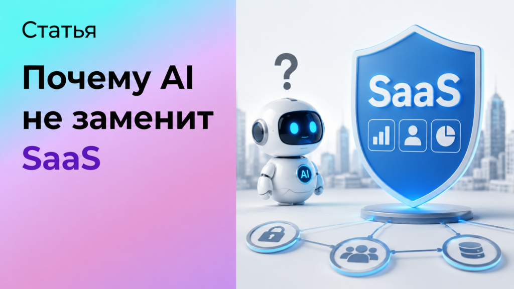Почему AI не заменит SaaS
