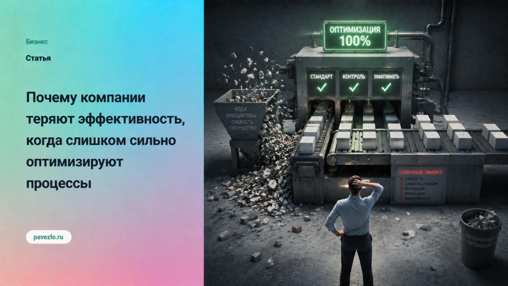 Почему компании теряют эффективность