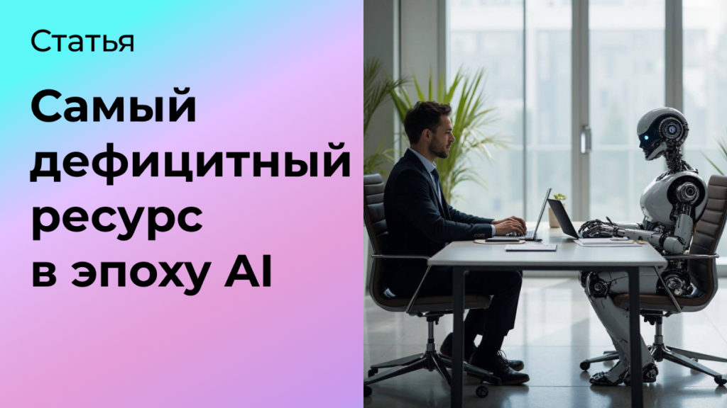 Почему в эпоху AI самым дефицитным ресурсом становится не время, а внимание