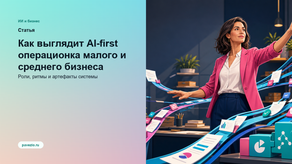 Обложка статьи: Как выглядит AI-first операционка малого и среднего бизнеса