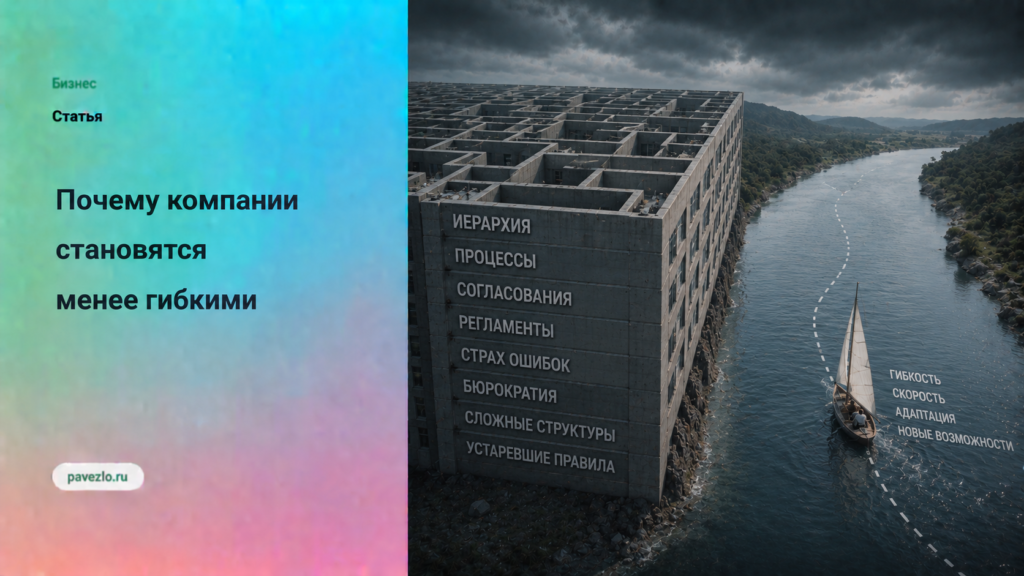 Почему компании становятся менее гибкими