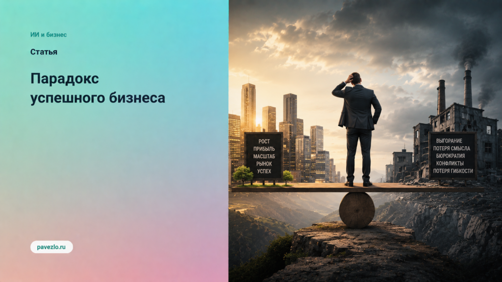 Парадокс успешного бизнеса