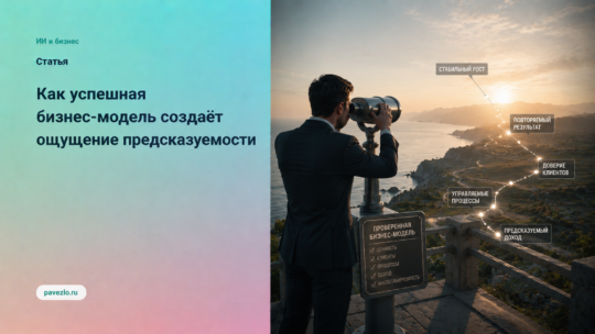Как успешная бизнес-модель создаёт ощущение предсказуемости