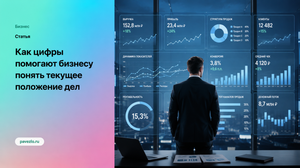 Как цифры помогают бизнесу понять текущее положение дел