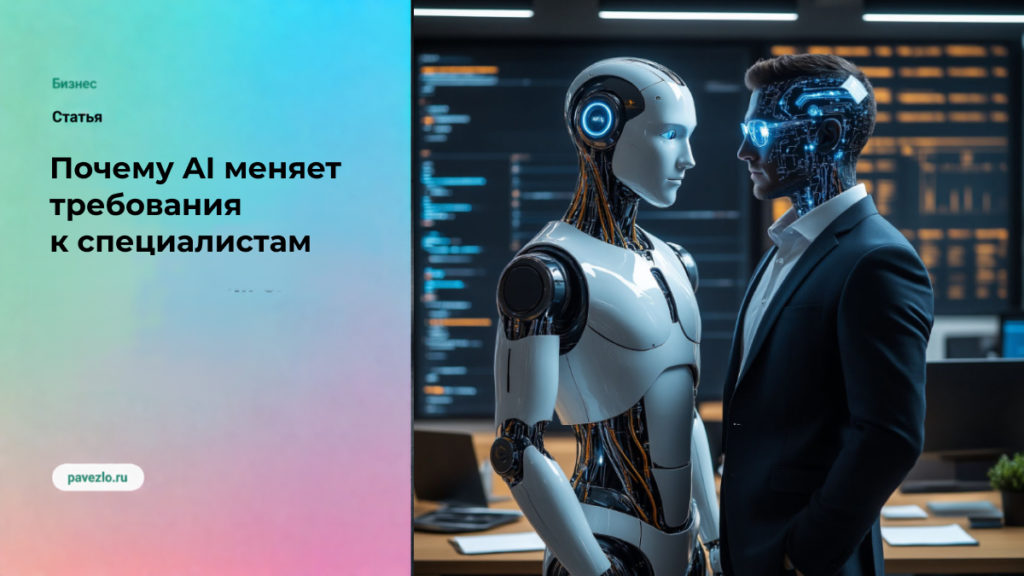 Почему AI не заменяет экспертов, а меняет требования к специалистам