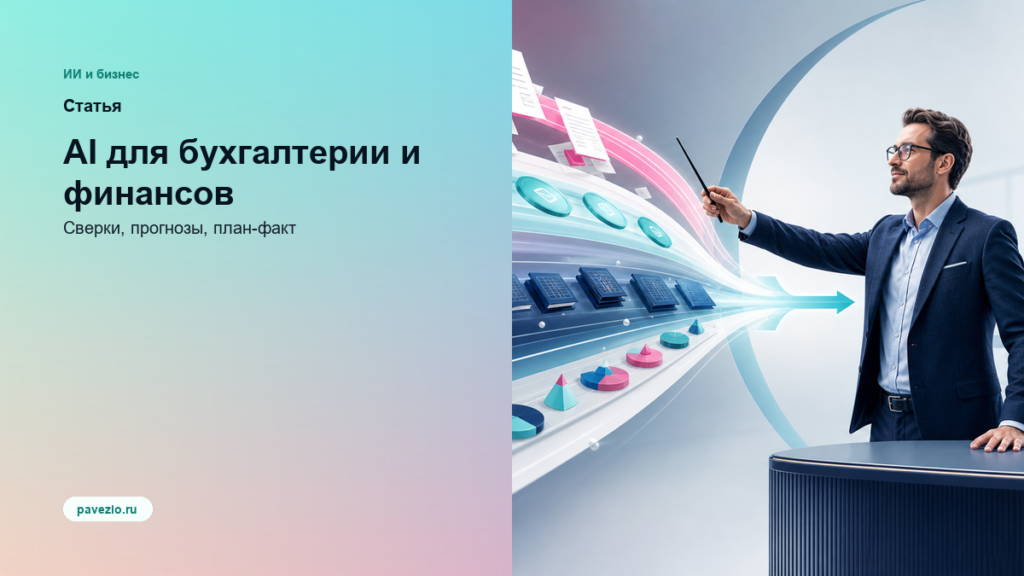 Обложка статьи: AI для бухгалтерии и финансов
