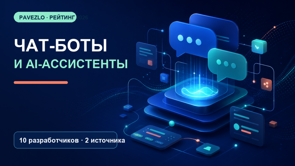 Рейтинг разработчиков чат-ботов и AI-ассистентов 2026