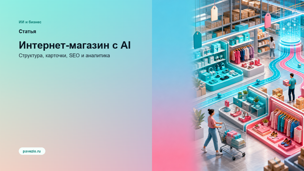 Обложка статьи: Интернет-магазин с AI