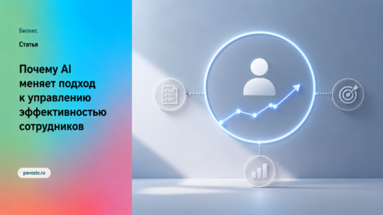 Почему AI меняет подход к управлению эффективностью сотрудников