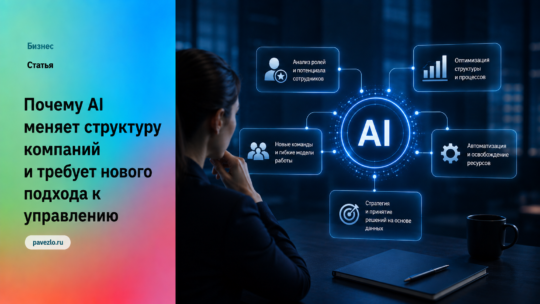 Почему AI меняет структуру компаний и требует нового подхода к управлению
