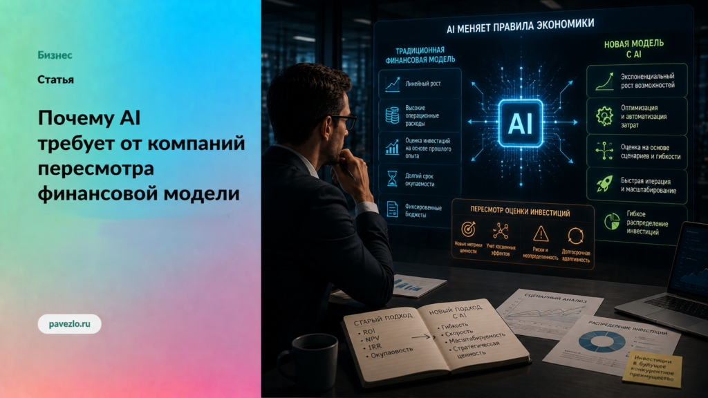 Почему AI требует пересмотра финансовой модели