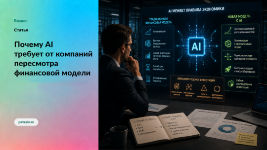 Почему AI требует пересмотра финансовой модели