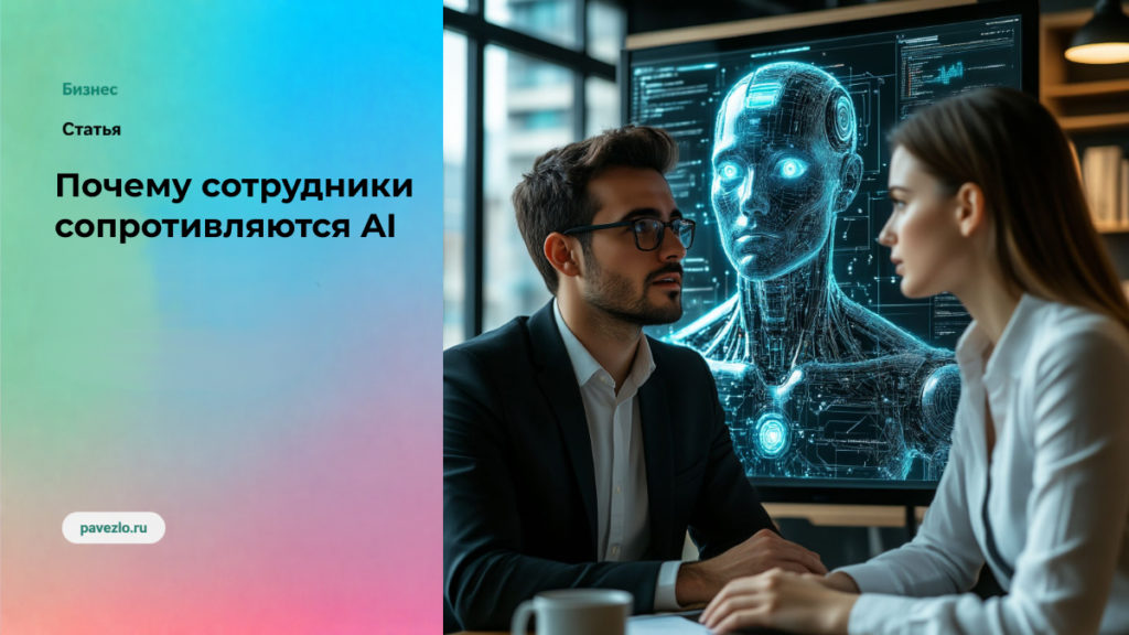 Почему сотрудники сопротивляются AI