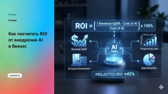 Как посчитать ROI от внедрения AI в бизнес