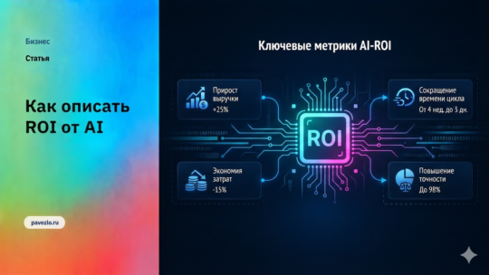 Как считать ROI от AI: не только экономия времени, но и скорость, качество и риски