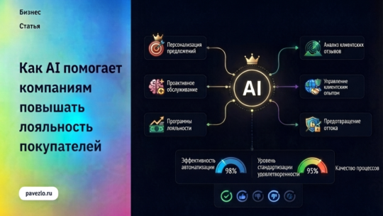 Как AI помогает компаниям повышать лояльность покупателей