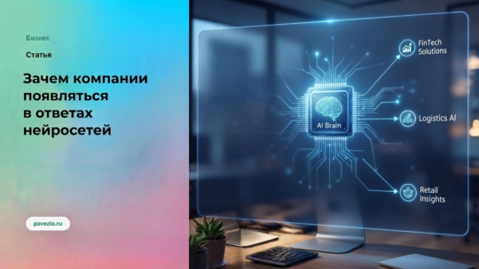 Зачем компании появляться в ответах нейросетей
