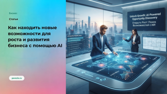 Как находить новые возможности для роста и развития бизнеса с помощью AI