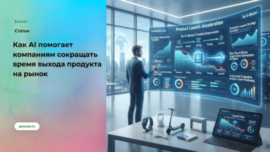 Как AI помогает компаниям сокращать время выхода продукта на рынок
