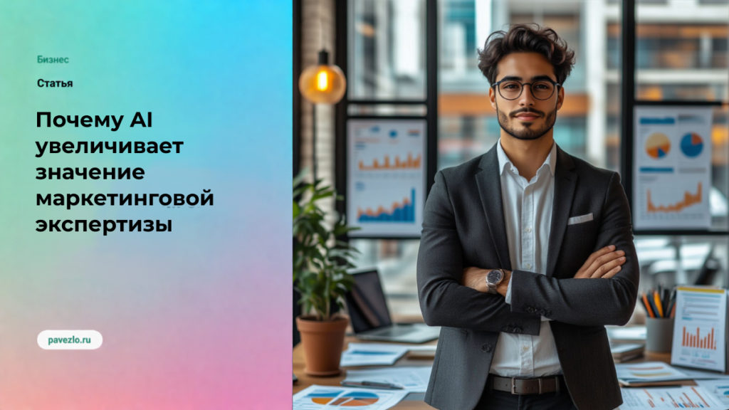 Почему AI увеличивает значение маркетинговой экспертизы