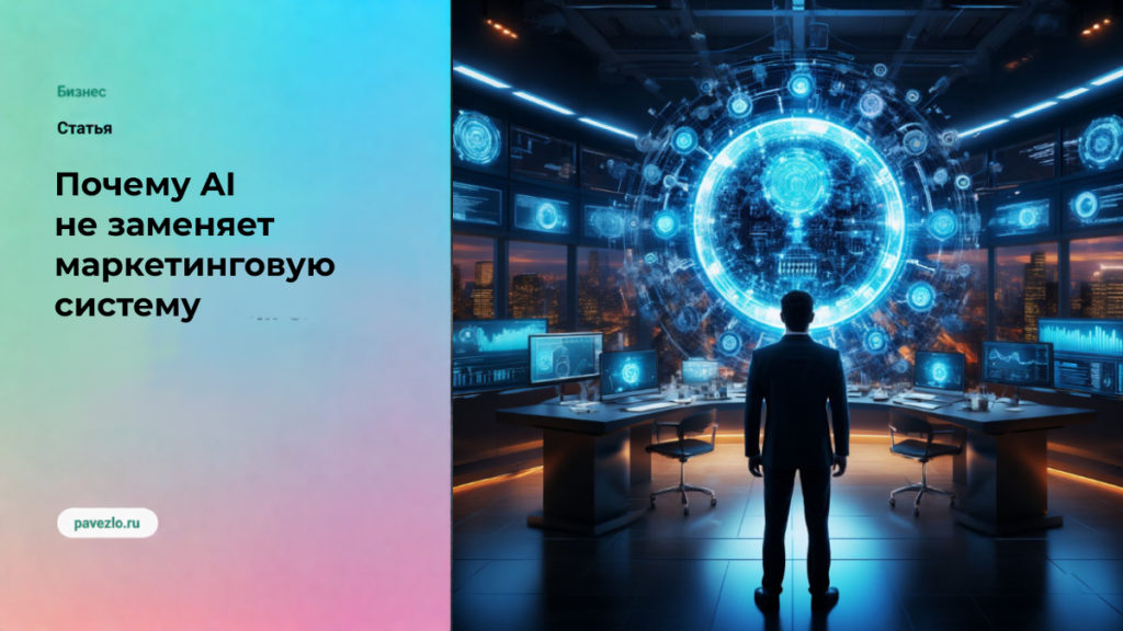Почему AI не заменяет маркетинговую систему