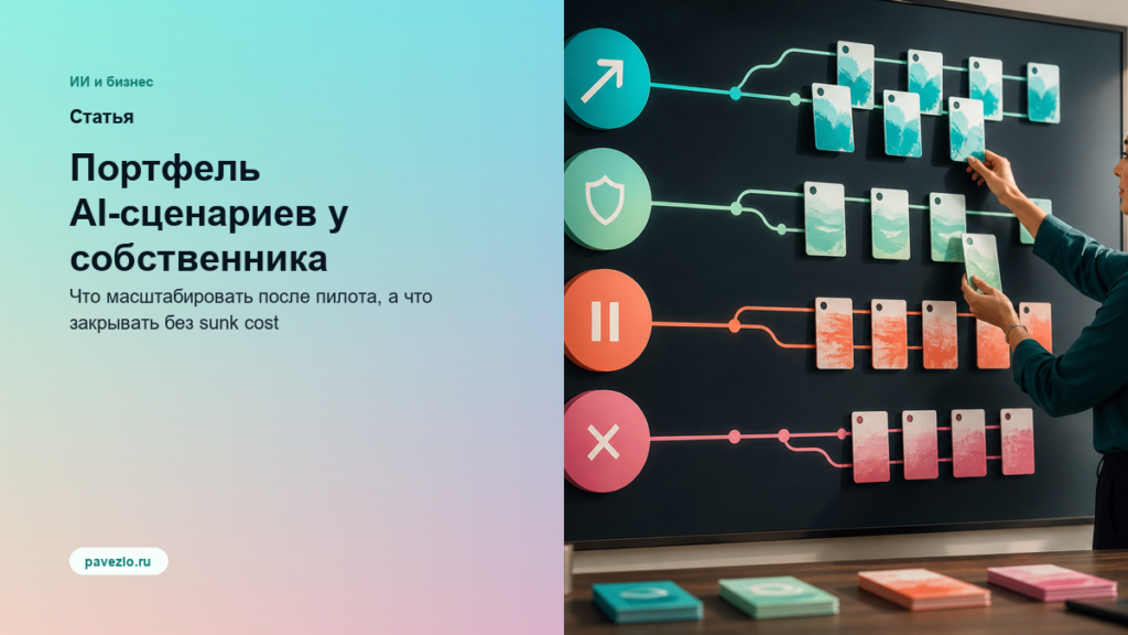 Обложка статьи: Портфель AI-сценариев у собственника
