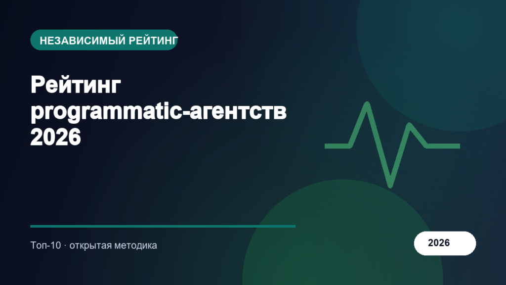 Рейтинг programmatic-агентств 2026