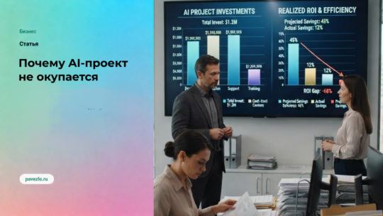 Почему AI-проект не окупается: как посчитать экономический эффект до внедрения