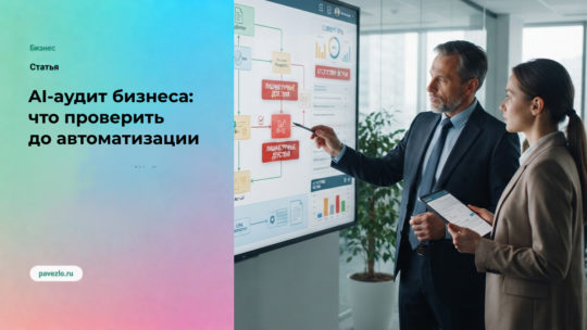 AI-аудит бизнеса:что проверитьдо автоматизации