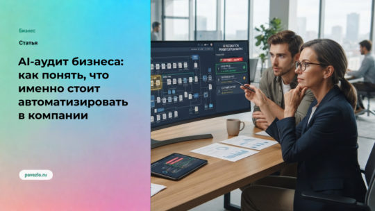 AI-аудит бизнеса: как понять, что именно стоит автоматизировать в компании
