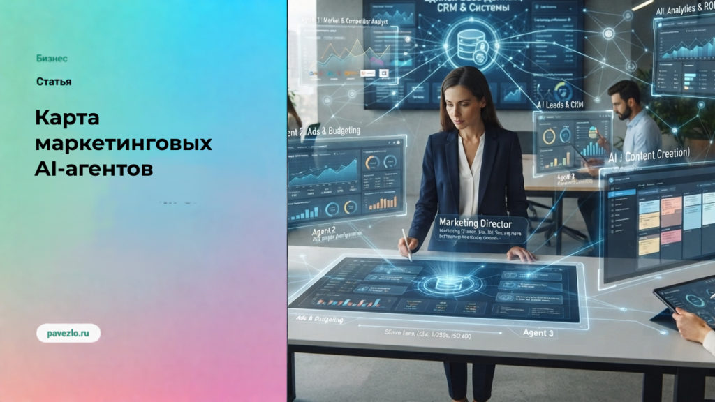 Карта маркетинговых AI-агентов