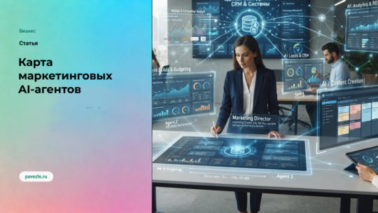 Карта маркетинговых AI-агентов: какие роли нужны, чтобы закрывать контент, аналитику, лиды и контроль