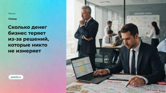 Сколько денег бизнес теряет из-за решений, которые никто не измеряет