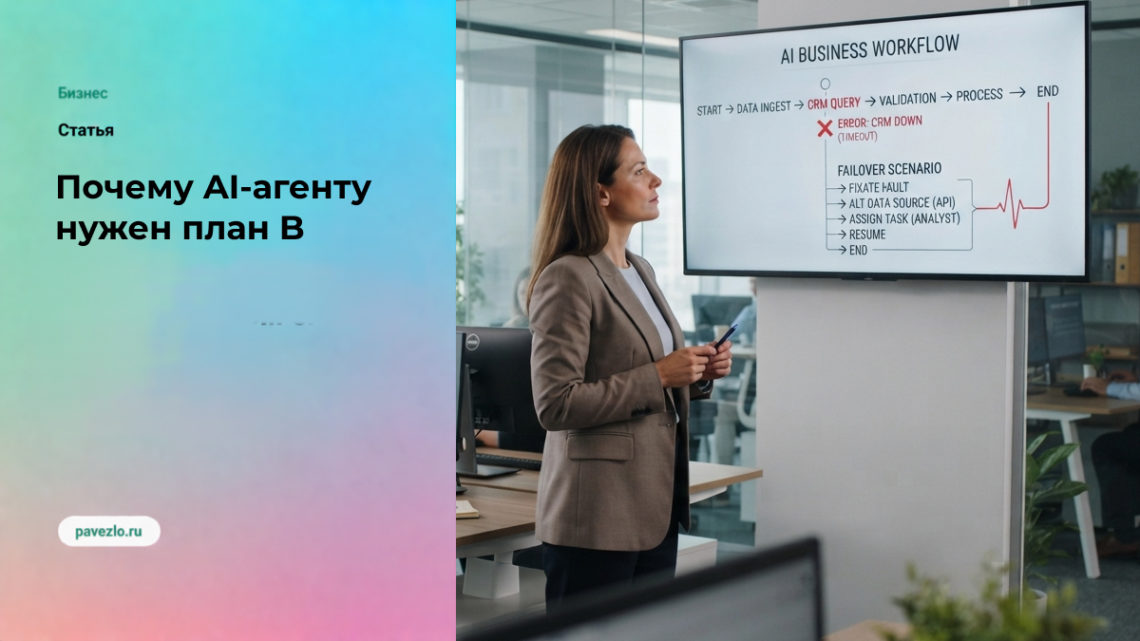 Почему AI-агенту нужен план B