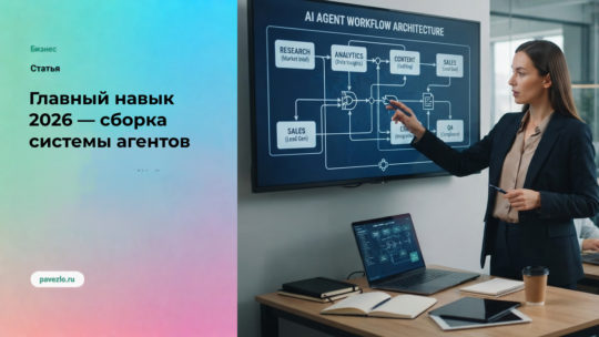 Главный навык 2026 — сборка системы агентов