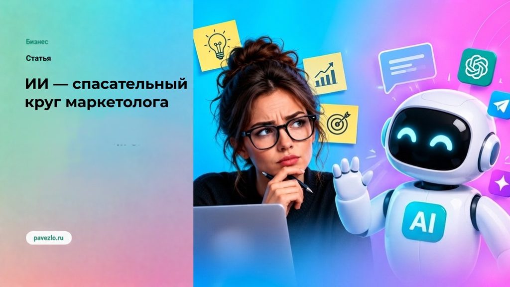 ИИ — спасательный круг маркетолога